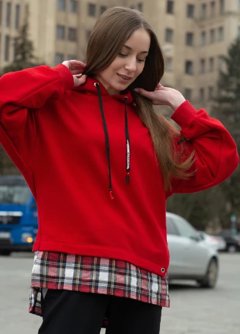 Худі oversize червоне "SPIDER" InRed (248407715)