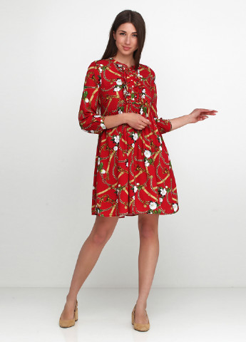 Красное кэжуал платье Liu-Jo