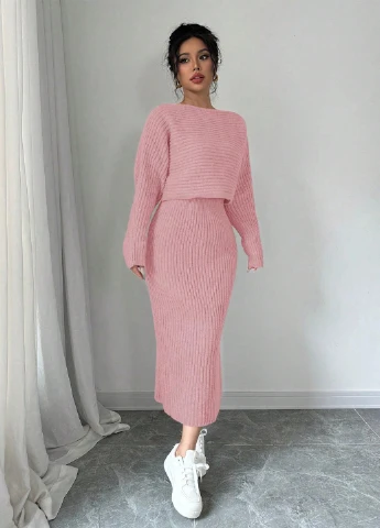 Костюм (джемпер, спідниця) SHEIN (345558475)