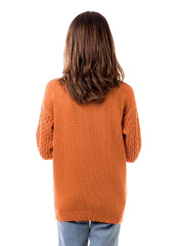 Оранжевый демисезонный свитер Bakhur