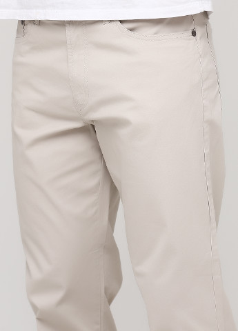 Светло-бежевые кэжуал демисезонные чиносы брюки A.W. Dunmore