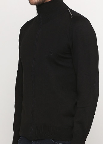 Кофта Madoc Jeans с длинным рукавом однотонная чёрная кэжуал