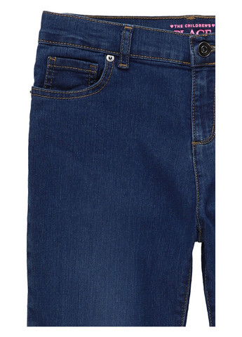 Темно-синие демисезонные буткат фит джинсы The Children's Place