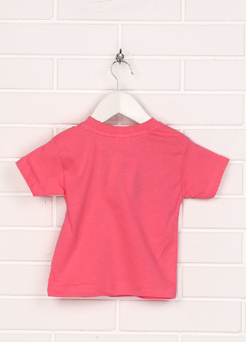 Розовая летняя футболка Babexi