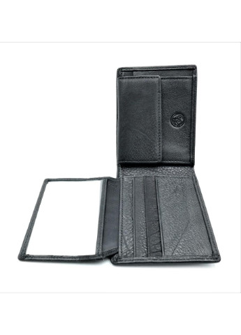 Чоловічий шкіряний гаманець 11 х 8,5 х 2,5 см Чорний wtro-168-42 Weatro (253696100)