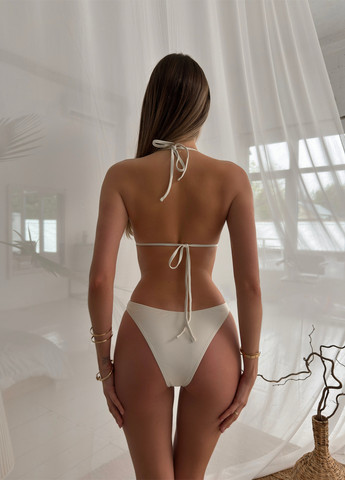 Бежевий літній купальник (ліф, трусики, туніка) роздільний NOVA VEGA