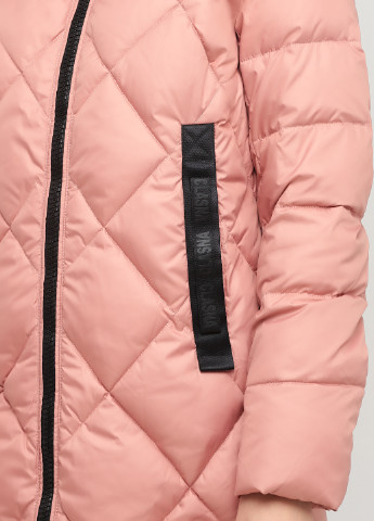 Пудровая зимняя куртка Clasna