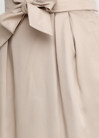 Светло-бежевая кэжуал юбка H&M мини