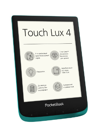 Електронна книга 627 Touch Lux 4 (PB627-C-CIS) Emerald PocketBook 627 Touch Lux 4 (PB627-C-CIS) Emerald зелена