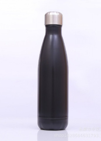 Металлическая термо бутылка, 500 мл, черная More (253856171)
