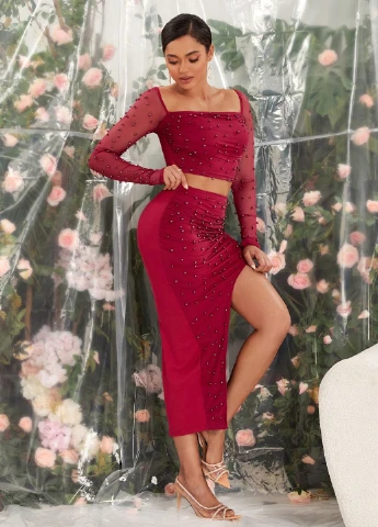 Костюм (топ, спідниця) SHEIN (330486725)