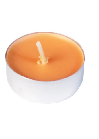 Аромасвічки чайні набір 6 штук ТРОПІЧНІ ФРУКТИ, свічки плаваючі господарські столові парафінові круглі для дому, свічка воскова No Brand (255371549)