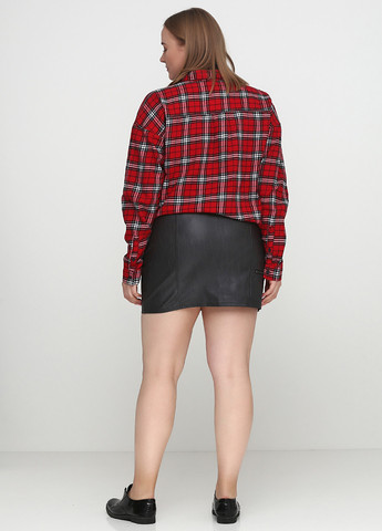 Графитовая кэжуал однотонная юбка H&M