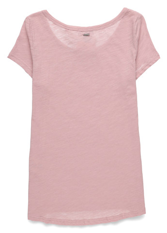Розовая летняя футболка Dreimaster