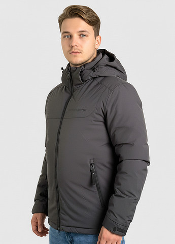 Серая зимняя куртка Sun's House