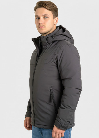 Серая зимняя куртка Sun's House