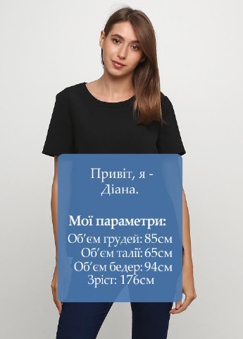 Черная демисезонная блуза Massimo Dutti