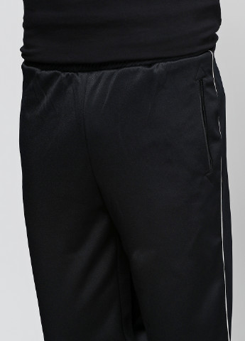 Черные кэжуал демисезонные со средней талией брюки Zara