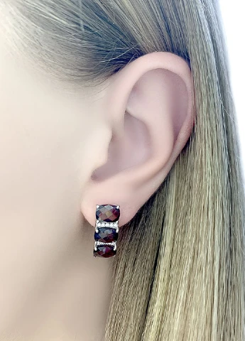 Сережки Silver Flame (233883926)