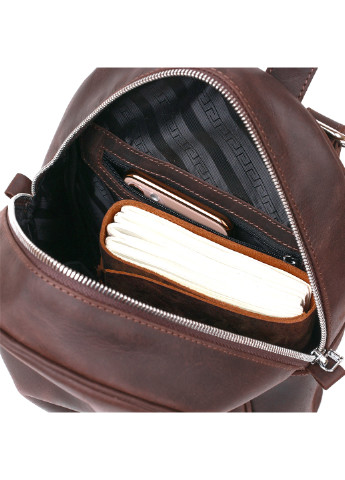 Женский кожаный рюкзак 21х28х9 см Shvigel (253490529)