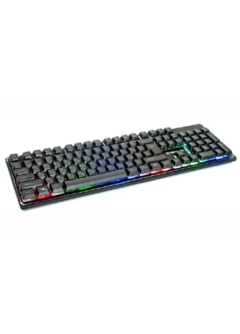 Клавіатура Real-El 7011 Comfort Backlit Black (253468517)