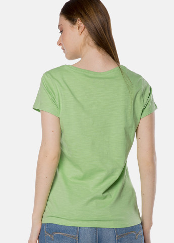 Бледно-зеленая летняя футболка MR 520