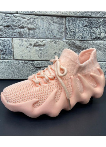 Персиковые всесезонные текстильные кроссовки dn10567-8 Jong Golf