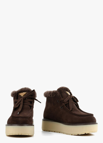 Зимние ботинки Le'BERDES с мехом из натуральной замши