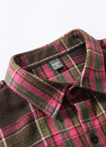 Цветная кэжуал рубашка в клетку SHEIN