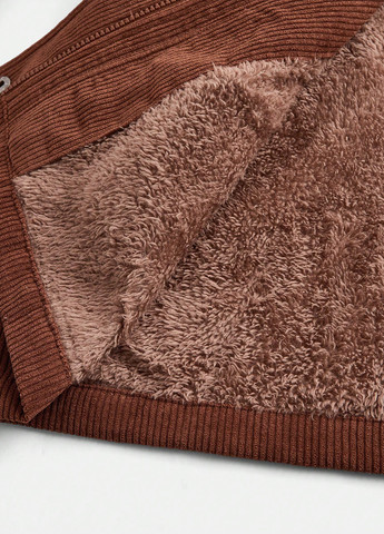 Коричнева демісезонна куртка SHEIN