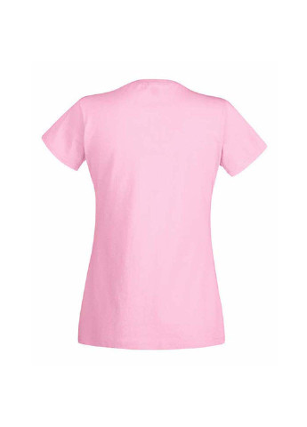 Светло-розовая демисезон футболка Fruit of the Loom D061372052L