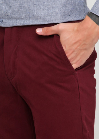 Сливовые кэжуал демисезонные прямые брюки Dockers