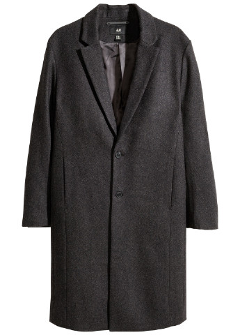 Темно-серое демисезонное Пальто H&M