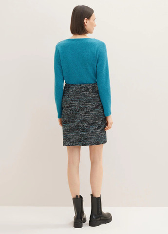 Разноцветная кэжуал меланж юбка Tom Tailor