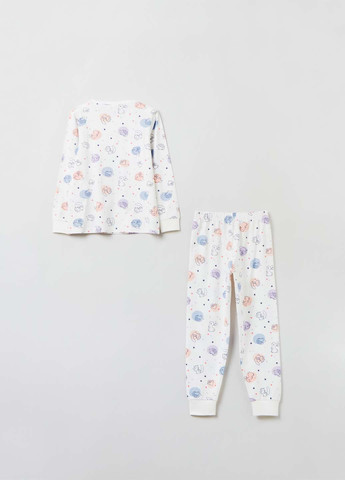 Біла всесезон піжама (світшот, штани) світшот + брюки OVS