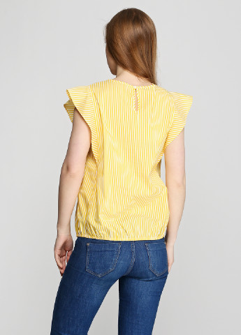 Желтая летняя блуза ZANETTI 1965