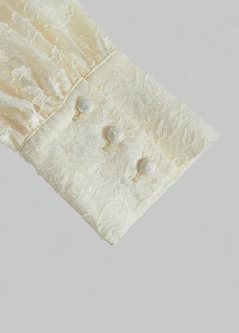 Молочная блуза SHEIN