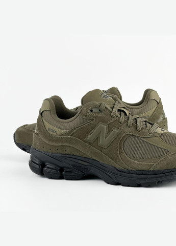 Оливковые (хаки) демисезонные кроссовки m2002rzc New Balance 2002R