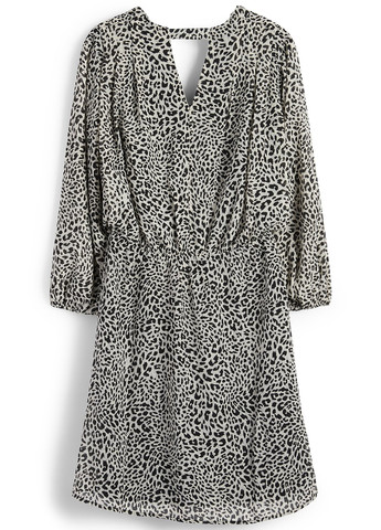 Сіра кежуал сукня C&A леопардовий