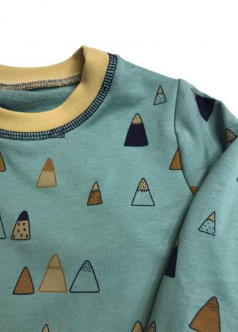 Серо-голубая демисезонная пижама (свитшот, брюки) ArDoMi