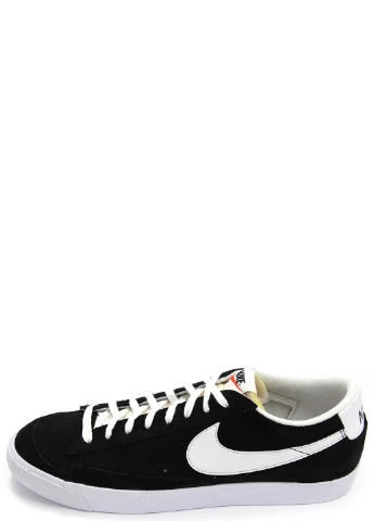 Чорні чоловічі кеди blazer low '77 da7254-001 Nike