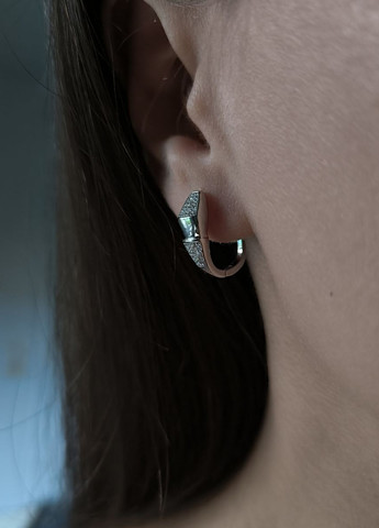 Сережки Silver Flame (369649115)