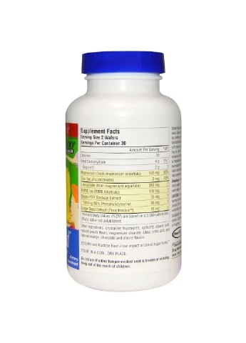 Комплекс Уважна Дитина, Attentive Child,, 30 жувальних вафель Source Naturals (255408545)