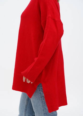 Красный демисезонный свитер Brave Soul