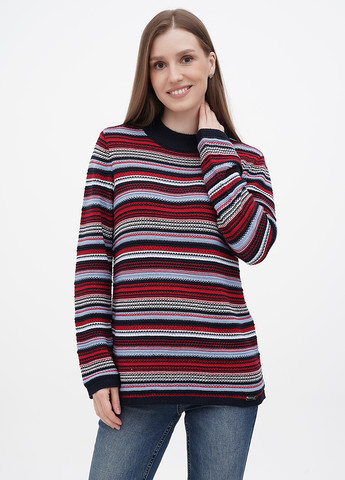 Комбинированный демисезонный свитер джемпер Collection L