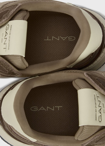 Коричневые всесезонные кроссовки Gant