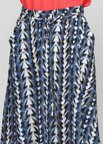 Разноцветная кэжуал с абстрактным узором юбка Minus миди