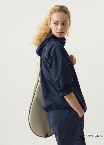 Синя демісезонна куртка Uniqlo