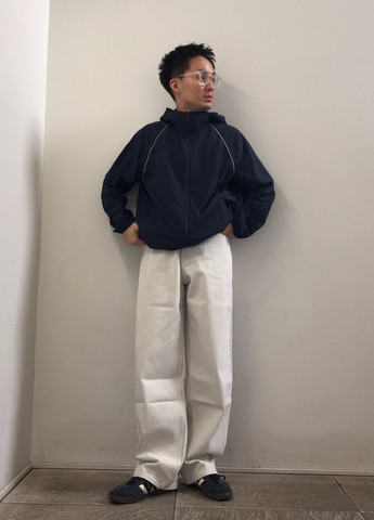 Синя демісезонна куртка Uniqlo