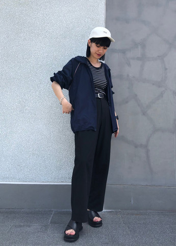 Синя демісезонна куртка Uniqlo